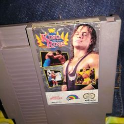 Vintage Nintendo game King of the Ring game