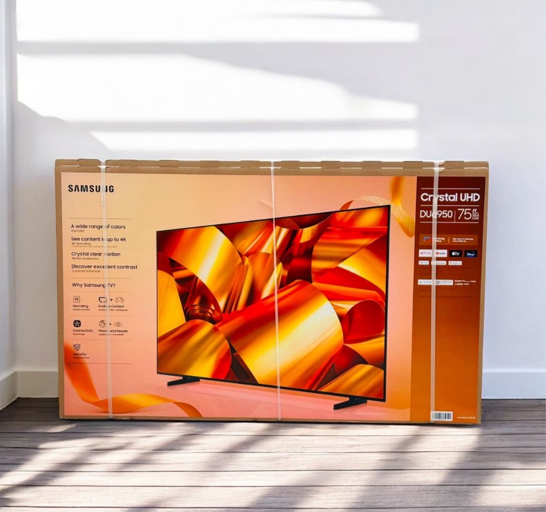 75 “ Samsung Smart 4K LED HDR TV