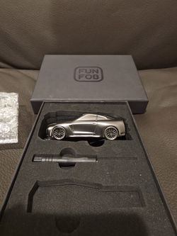 Fun Fob GT-R Key Fob Toy Car METAL Case