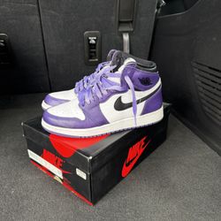 Court Purple Jordan 1