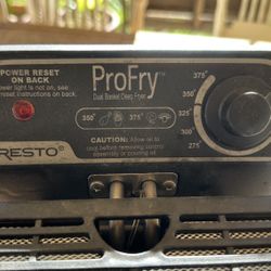Profry Dual Basket Fryer 