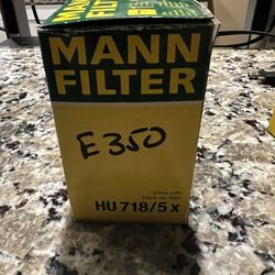 Mann Oil Filter HU718/5x Mercedes E350
