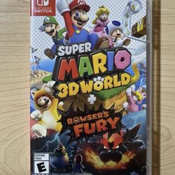 Super Mario 3D World Bowser's Fury Nintendo Switch 
