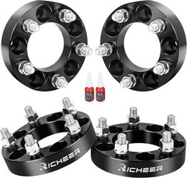 1 inch 5x4.5 Wheel Spacers for TJ XJ YJ KJ KK ZJ Explorer Ranger
4 PCS Forged 5x114.3mm Wheel Spacers with 1/2-20 Studs & 82.5mm Center Bore (905)