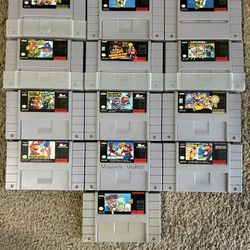 Super Nintendo Super Mario Game Collection 