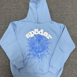 Sp5der Web Sky Hoodie