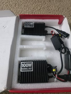 Xenon HID lastre automotriz xenón luz de control de balasto accesorios 12 V 100 W coche xenón faro lámpara balastos xenón faro balasto