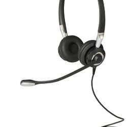 Jabra 2400 II USB Duo CC MS Wired Headset - Black
