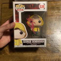 $185 Georgie Denbrough Signed Funko Pop 