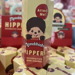Monchichi Hippers Decorative Mini Figures Blind Box 100% Authentic