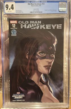 Old Man Hawkeye (2018 Marvel) 12B CGC 9.4 Djurdjevic Variant