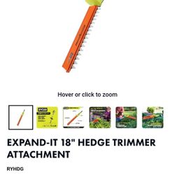 RYOBI Expand-It 18 in. Universal Hedge Trimmer Attachment