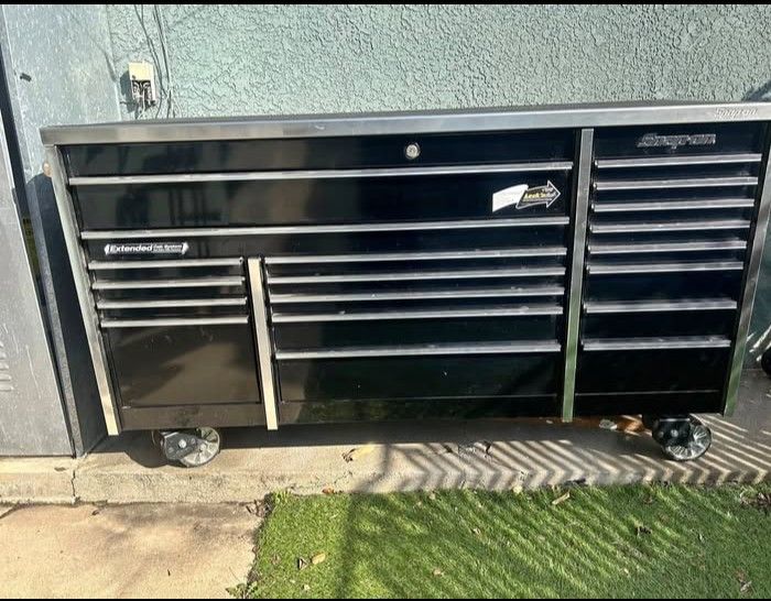 Snap on tool box