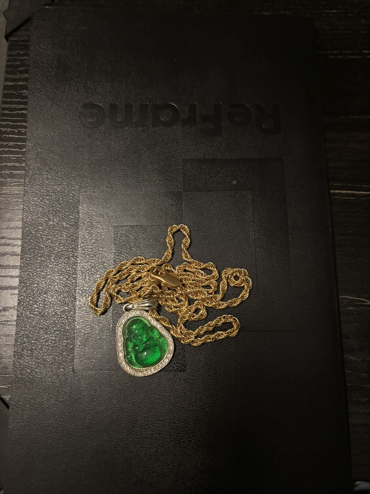 Gold Plated Chain With Pendant 