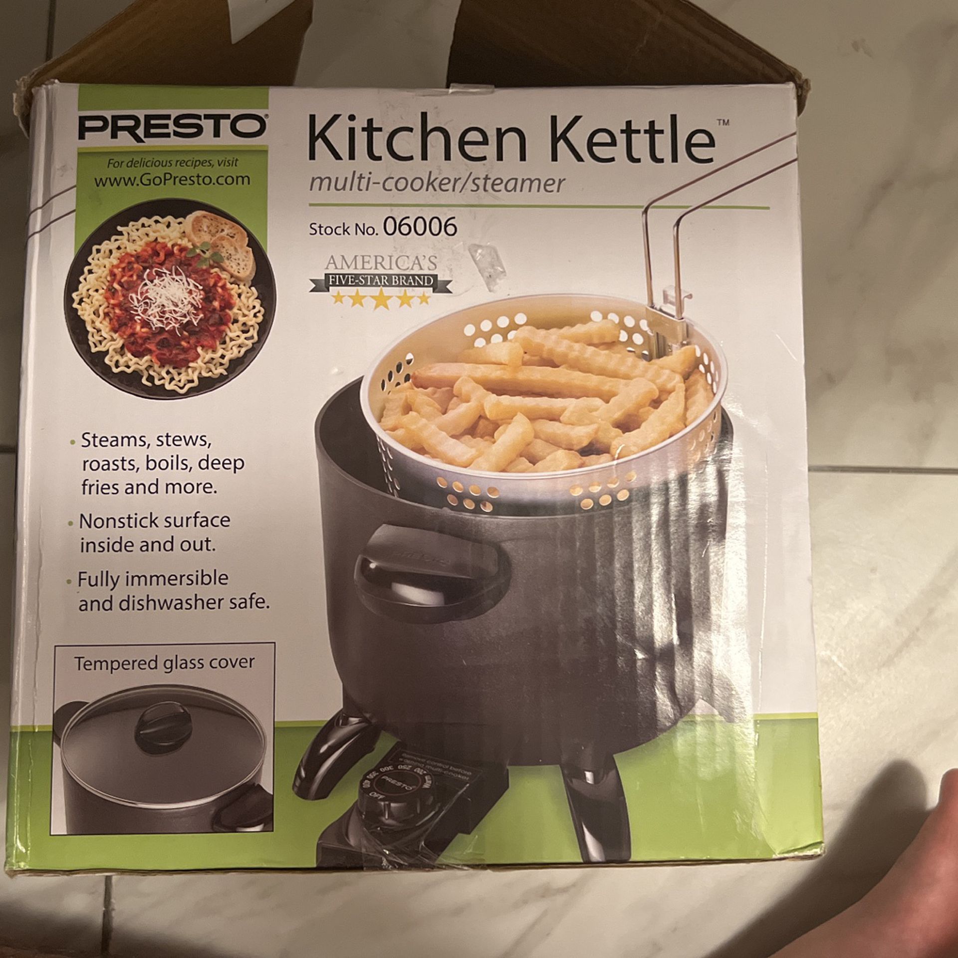 Presto Kitchen Kettle/ Multi Cooker Steamer 