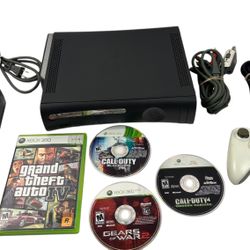 XBOX360 Slim Console Bundle 
