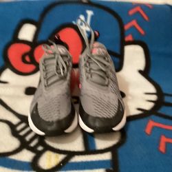 Nike Air Max 270 Gs Shoes Gunsmoke Hot Punch Women 6Y