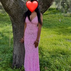 Pink dress - size small