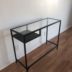 Side table, Console table, Sideboard , Glass And Metal