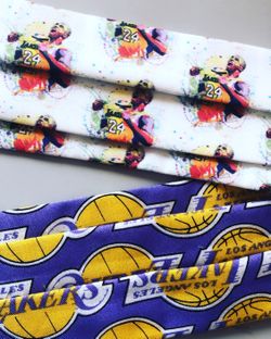 Los Angeles Lakers Kobe Bryant Cotton Face Masks