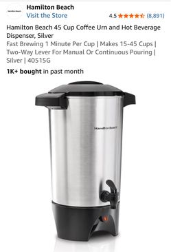 Hamilton Beach Hot Beverage Dispenser