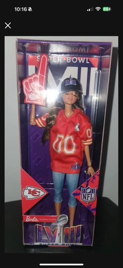 Kansas City Chiefs Super Bowl Football NFL Barbie