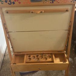 Kids Vintage Chalk And Paint Board 