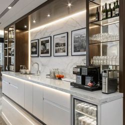 Kitchen Cabinets, Cofee Station 
