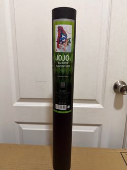JoJo's Bizarre Adventure Part 6 Stone Ocean B2 Poster Hirohiko Araki Exhibition. Tube does have some scuff marks from storage and handing.