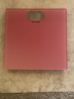 Pink Digital Bathroom Scale
