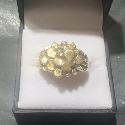 14K Nugget Ring