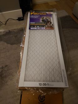 3M FILTRETE HOME AIR FILTER 12x30x1 1500 MPR