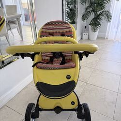 Mima Xari Complete Stroller Limited Edition Yellow. Local pickup Only