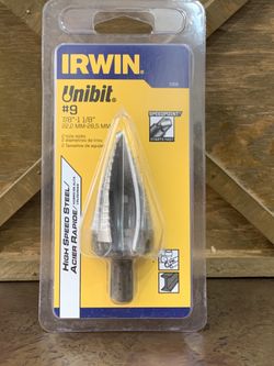 Brand New Irwin Unibit #9