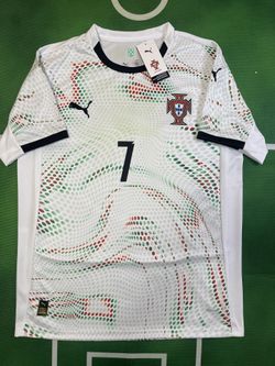 Cristiano Ronaldo Portugal 2025 Away Jersey Size Large 