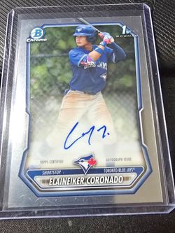 2026 Bowman Chrome #CPA-EC Elaineiker Coronado Chrome Prospect Autographs