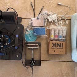 Cricut Explorer 3 & HORGELU 5 In 1 Heat Press Machine