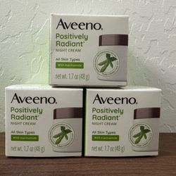 Aveeno night cream bundle 3pk