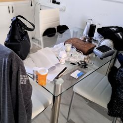 Dining table and chairs