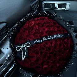 100 Rose Bouquet Ramo Buchon