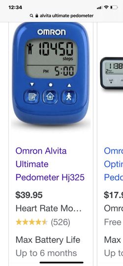 Omron Alvita Ultimate Pedometer