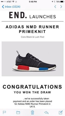 Adidas NMD Runner Primeknit OG UK 8 = US 8.5