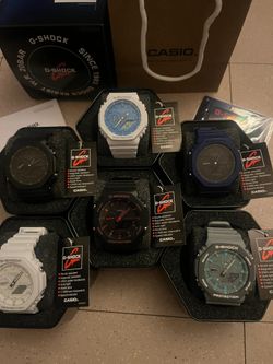 Casio G-Shock Watches Bundle – 6 Pieces