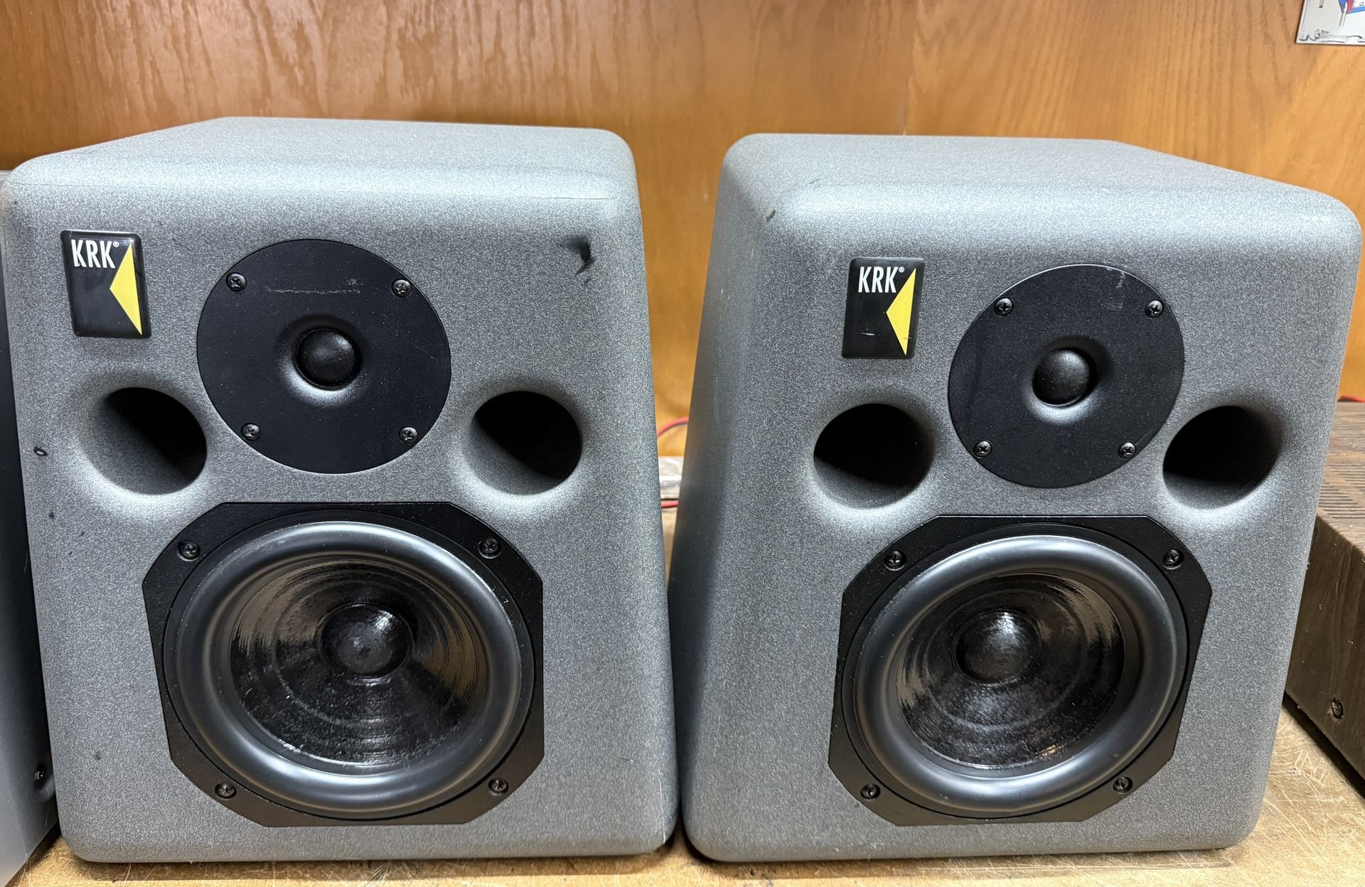 KRK Monitor Speakers Model K•RoK
