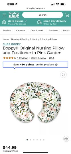 Boppy Pillow And Play Mat For Baby Girl