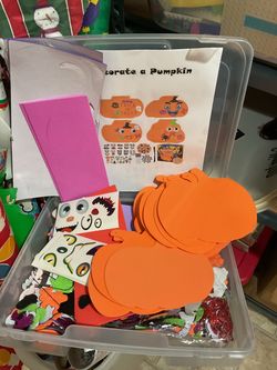 Decorate a Pumpkin Halloween Craft Kit