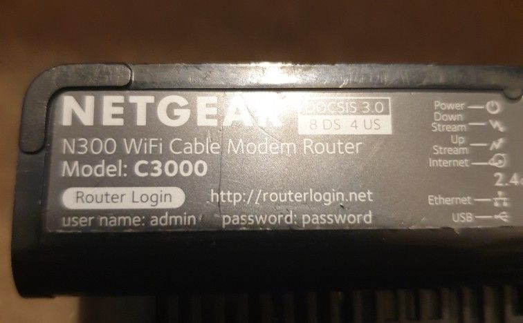 WiFi Cable Modem Router
