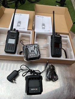 2 Way Radio Walkie Talkies Construction IP67 Waterproof