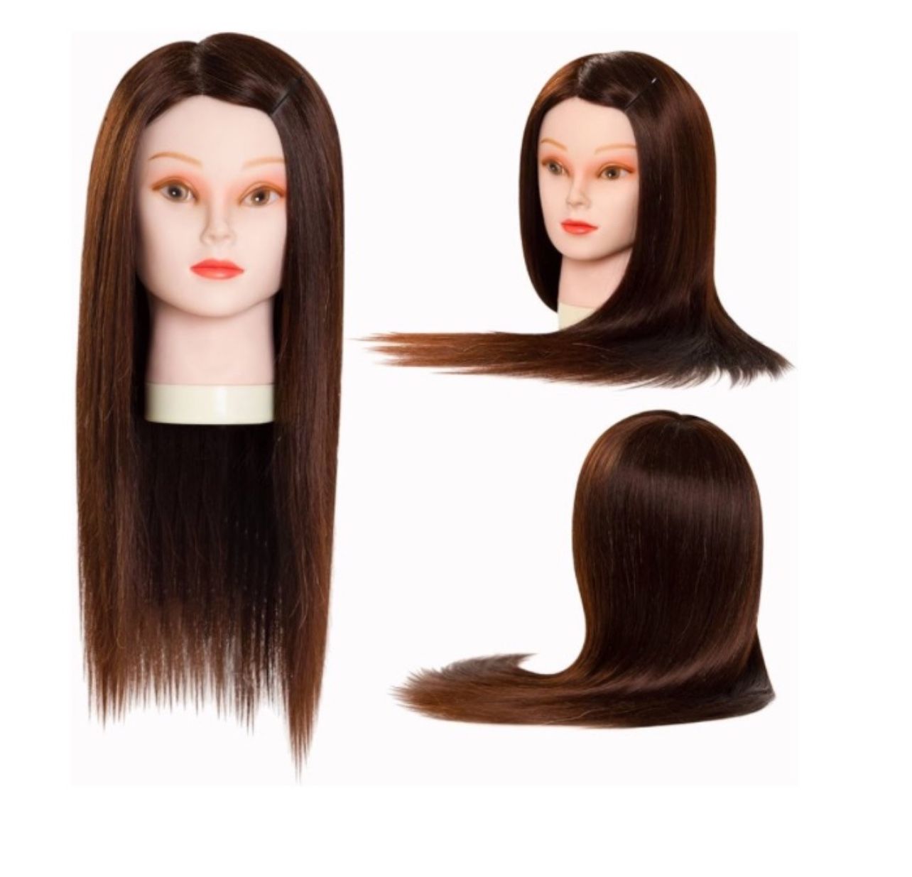 Human Hair Mannequin Head 21-22”