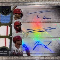 Phillies Autographed Cards